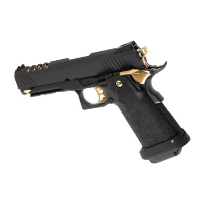 AW Custom HX2711 Full Metal GBB Black Airsoft Pistol - photo 2