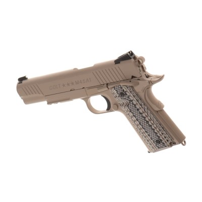 Pistola Airsoft GBB CO₂ Colt M45A1 Coyote - fotografia 2