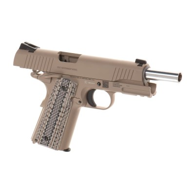 Pistola Airsoft GBB CO₂ Colt M45A1 Coyote - fotografia 3