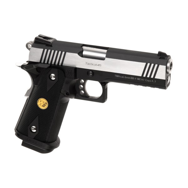 GBB Airsoft Pistol Hi-Capa 4.3 OPS Full Metal Silver [WE]