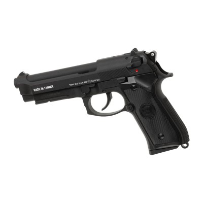 Pistola Airsoft GBB KJ Works M9 A1 Full Metal Preta - fotografia 2