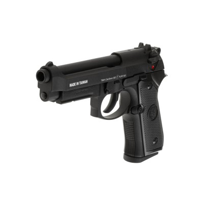 Pistola Airsoft GBB KJ Works M9 A1 Full Metal Preta - fotografia 4