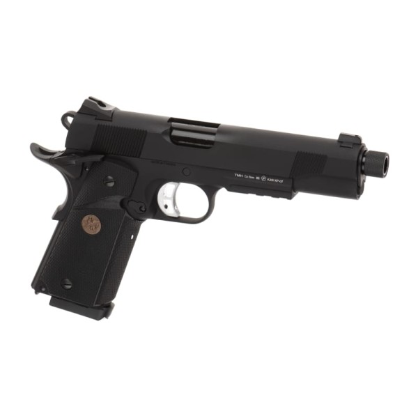 Pistola GBB M1911 MEU TBC Full Metal Preta [KJ Works]