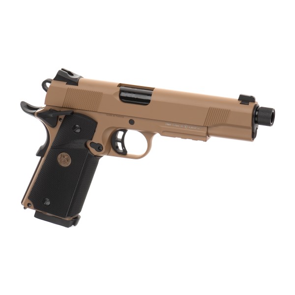 Pistola GBB M1911 MEU TBC Full Metal Coyote [KJ Works]