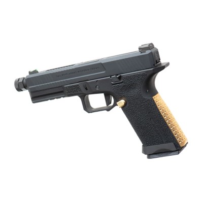 Pistola Airsoft GBB Salient Arms BL0100 BLU Metal Version Preta - fotografia 2