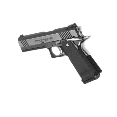 Tokyo Marui Hi-Capa Dual Stainless GBB Silver Airsoft Pistol - photo 2