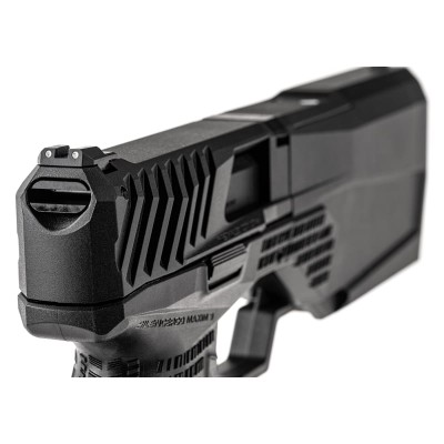 Pistola Airsoft GBB Krytac SilencerCo Maxim 9 Semi Preta - fotografia 5