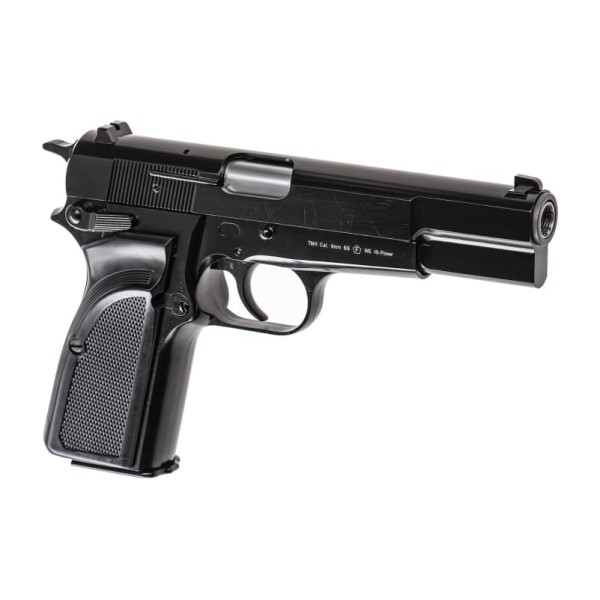 GBB Airsoft Pistol Hi-Power Mk3 Full Metal Black [WE]