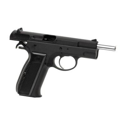 Pistola Airsoft GBB KJ Works KP-09 Full Metal Preta - fotografia 3