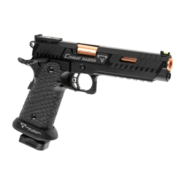 GBB Airsoft Pistol EMG STI - TTI Licensed John Wick 3 2011 Combat Master Black [Taran Tactical]