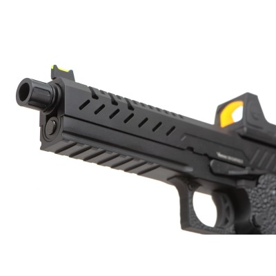 Pistola Airsoft GBB Vorsk Hi-Capa 5.1 + BDS Preta - fotografia 4