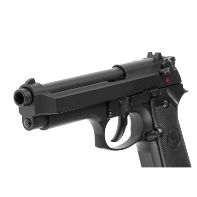 Pistola Airsoft GBB LS M9 Preta - fotografia 4