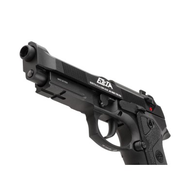 Pistola Airsoft GBB Beretta Elite IA Metal Version Preta - fotografia 4