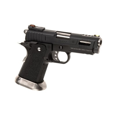 WE Hi-Capa 3.8 Force Full Metal GBB Black Airsoft Pistol - product view