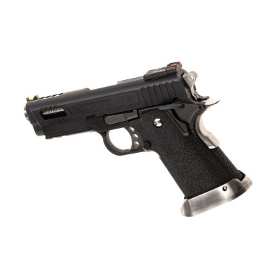 WE Hi-Capa 3.8 Force Full Metal GBB Black Airsoft Pistol - photo 2