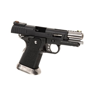 WE Hi-Capa 3.8 Force Full Metal GBB Black Airsoft Pistol - photo 3