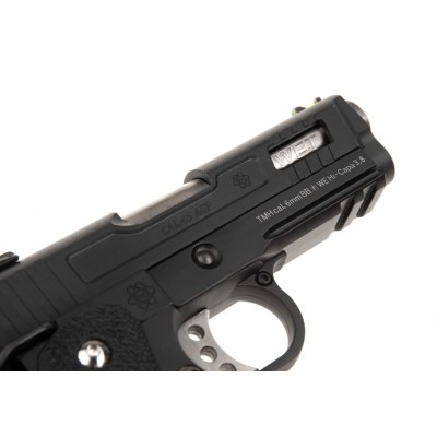 WE Hi-Capa 3.8 Force Full Metal GBB Black Airsoft Pistol - photo 5