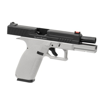 Pistola Airsoft GBB KJ Works KP-13 Metal Version Cinzenta - fotografia 3