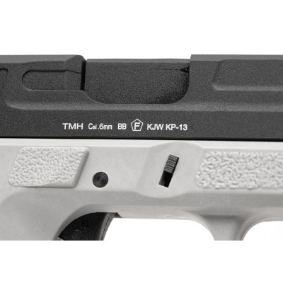 Pistola Airsoft GBB KJ Works KP-13 Metal Version Cinzenta - fotografia 5