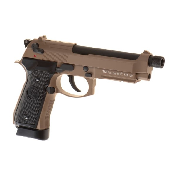 CO2 GBB Airsoft Pistol M9 A1 TBC Full Metal Tan [KJ Works]