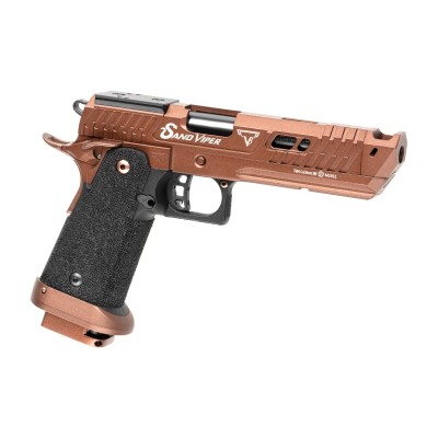Pistola Airsoft GBB Army Armament R615 TTI Full Metal Preta - vista do produto