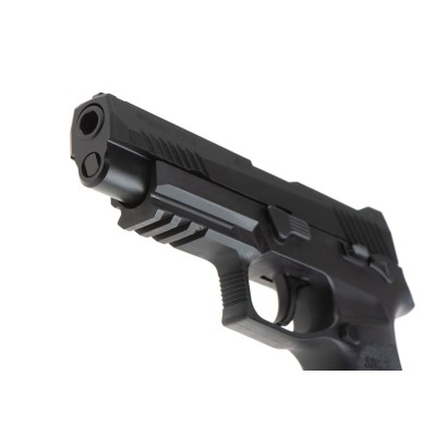 Pistola Airsoft GBB SIG Sauer ProForce P320 M17 Full Metal Preta - fotografia 4