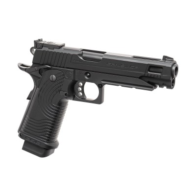 G&G GPM1911 CP MS Mk I Metal Version GBB Black Airsoft Pistol - product view