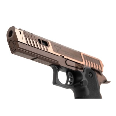 Taran Tactical SV0130 2011 Sand Viper Full Auto Full Metal GBB Black Airsoft Pistol - photo 4