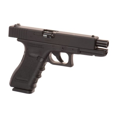Pistola Airsoft GBB CO₂ Glock G17 Metal Version Preta - fotografia 3