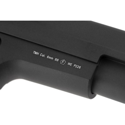 Pistola Airsoft GBB WE P226 E2 Full Metal Preta - fotografia 5