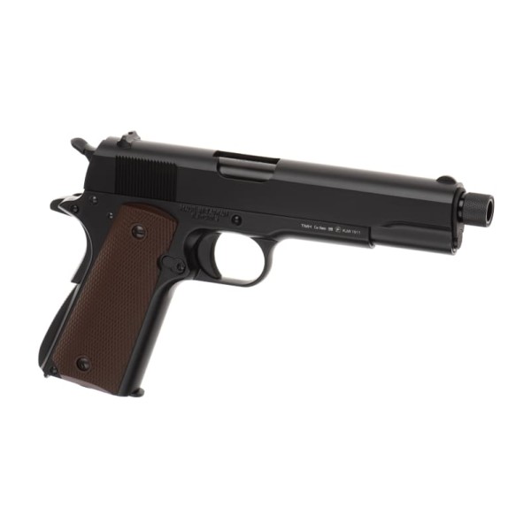 Pistola GBB M1911 TBC Full Metal Preta [KJ Works]