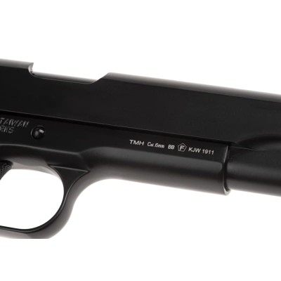 KJ Works M1911 TBC Full Metal GBB Black Airsoft Pistol - photo 5