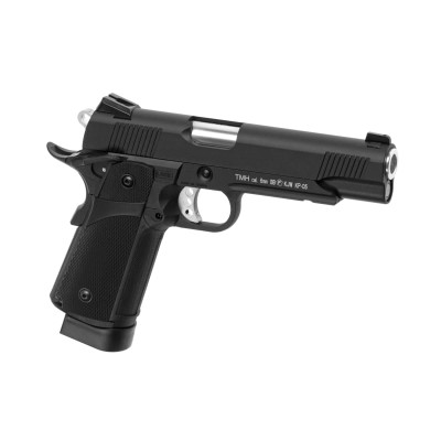 Pistola Airsoft GBB CO₂ KJ Works Hi-Capa 5.1 Full Metal Preta - vista do produto