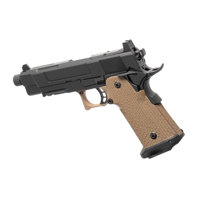 Pistola Airsoft GBB Army Armament R504 Full Metal Dark Earth - fotografia 2