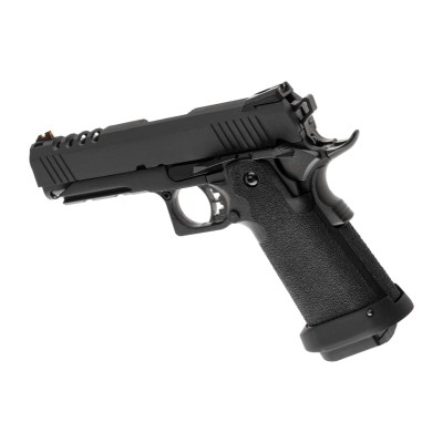Pistola Airsoft GBB AW Custom HX2712 Full Metal Preta - fotografia 2
