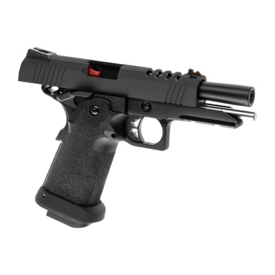 Pistola Airsoft GBB AW Custom HX2712 Full Metal Preta - fotografia 3