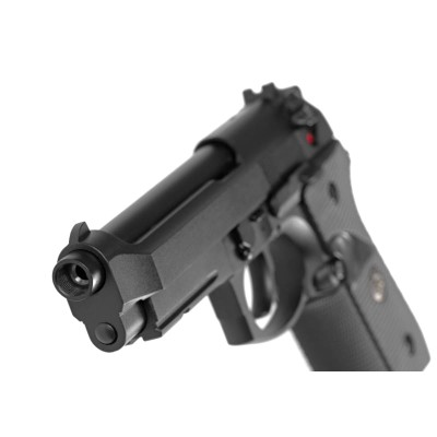 WE M9 A1 Full Metal CO₂ Black Airsoft Pistol - photo 4