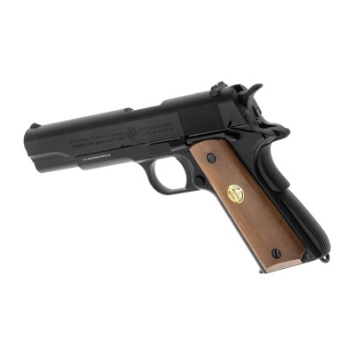 Pistola Airsoft GBB G&G GPM1911-P GP2 Preta - fotografia 2