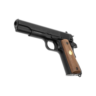 Pistola Airsoft GBB G&G GPM1911-P GP2 Preta - fotografia 4