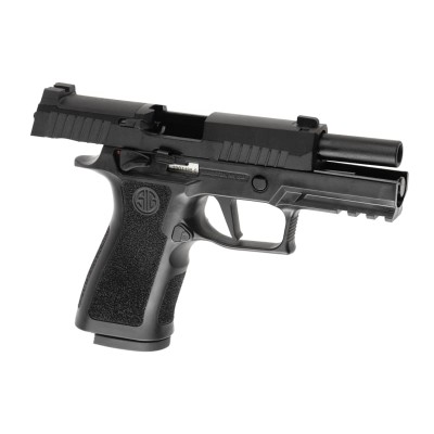 Pistola Airsoft GBB SIG Sauer ProForce P320 XCarry Full Metal Preta - fotografia 3
