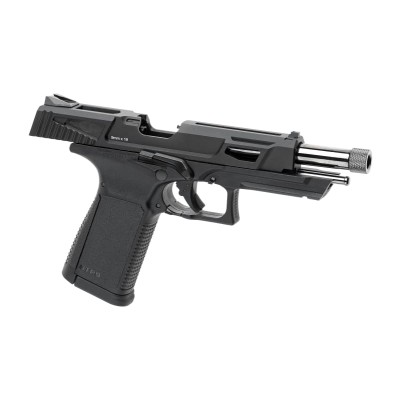 Pistola Airsoft GBB G&G GTP 9 MS Preta - fotografia 3