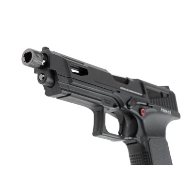 Pistola Airsoft GBB G&G GTP 9 MS Preta - fotografia 4
