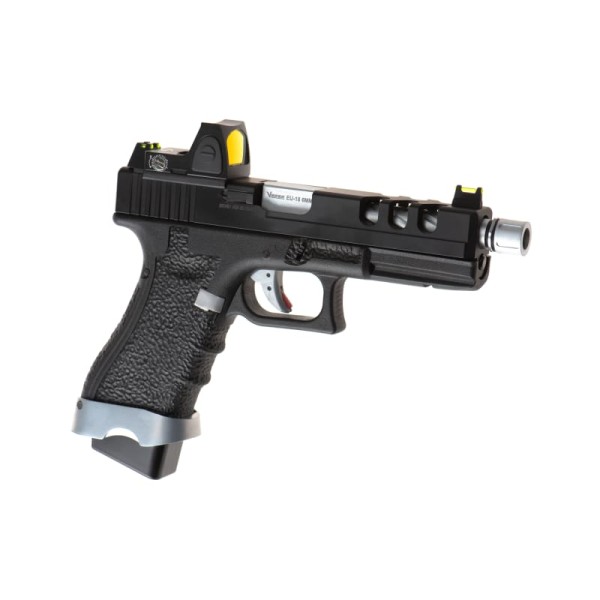 Pistola GBB EU8 Vented + BDS Preta [Vorsk]