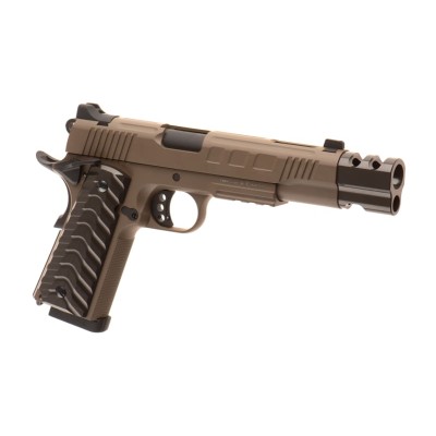 Pistola Airsoft GBB CO₂ KJ Works KP-16 Full Metal Coyote - vista do produto