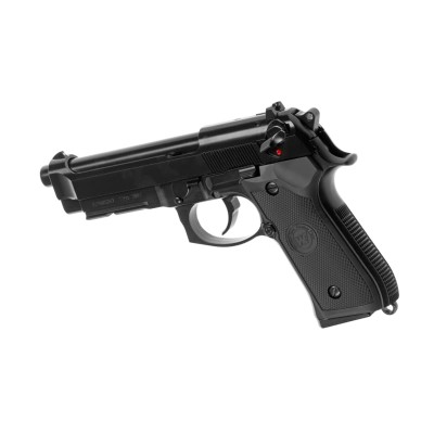 Pistola Airsoft GBB WE M9 A1 V2 Full Metal Preta - fotografia 2