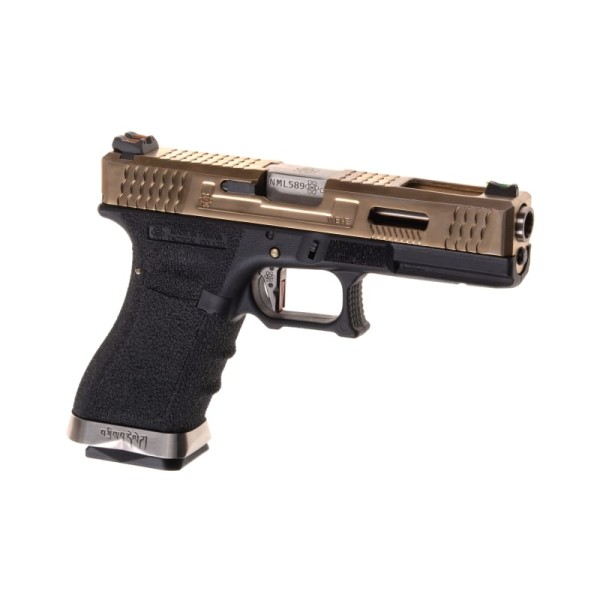 Pistola GBB G-Force 18C Metal Version Dourada [WE]
