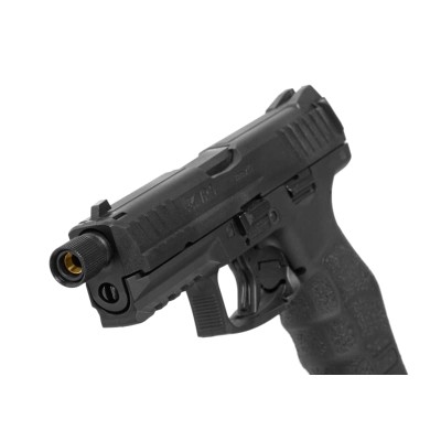 Pistola Airsoft GBB Heckler & Koch H&K VP9 Tactical Metal Version Preta - fotografia 5