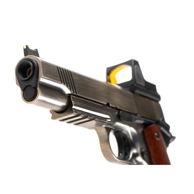 Raven MEU Railed + BDS GBB Brushed Silver Airsoft Pistol - photo 4
