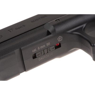 Glock Glock G17 Gen 5 Metal Version CO₂ Black Airsoft Pistol - photo 6
