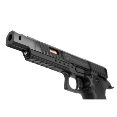 Pistola Airsoft GBB Taran Tactical CM0300 2011 Combat Master Alpha Full Metal Preta - fotografia 4